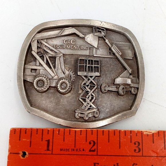 Accessories Construction Equipment Belt Buckle Tractor Small